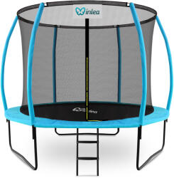 INLEA ULTIMATE Jump Trambulin belső védőhálóval 305 cm - világoskék (IN01-0011) - kertaktiv