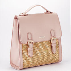 Diana&Co Rucsac roz deschis cu model impletit DHJ727-3 18 (DHJ727-3PINK)