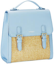 Diana&Co Rucsac albastru deschis cu model impletit DHJ727-3 18 (DHJ727-3LIGHTBLUE)