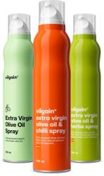 Vilgain Olive Oil Trio -⁠ háromféle olaj, hidegen sajtolt, spanyol és olasz olívabogyóból, ideális hidegkonyhai felhasználásra