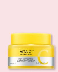 Missha Éjszakai arckrém C-vitaminnal Vita C Plus Sleeping Cream - 50 ml