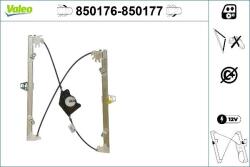Valeo Actionare electrica geam Valeo 850176 (VALEO850176)