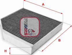 Sofima Filtru habitaclu Sofima S 4222 CA - compatibil Audi, Bentley - Sofima-S 4222 CA (SOFIMAS4222CA)