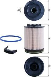 Mahle Filtru combustibil Mahle KX 705D (MAHLEKX705D)