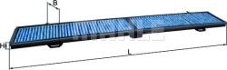 Mahle Filtru habitaclu Mahle LAO 248 (MAHLELAO248)