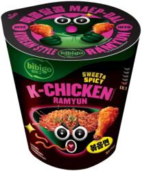 Bibigo Koreai Stílusú Édes Csípős Csirke Ízű Ramen, 97, 5gr (Bibigo)