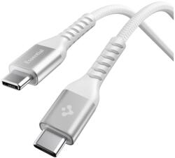 Spigen EB10010CCA USB-C/USB-C adatkábel 100W 1m - fehér (tech_8800337242348)