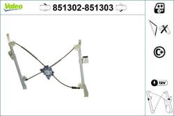 Valeo Actionare electrica geam Valeo 851302 - compatibil Vw (VALEO851302)
