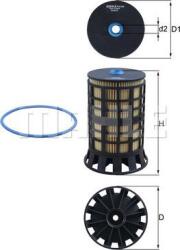 Mahle Filtru combustibil Mahle KX 606D - compatibil Citroen, Opel, Peugeot - MAHLE-KX 606D (MAHLEKX606D)