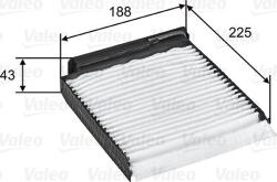 Valeo Filtru habitaclu Valeo 698753 (VALEO698753)