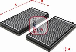 Sofima Filtru habitaclu Sofima S 4240 CA - compatibil Bmw, Alpina, Rolls-Royce - Sofima-S 4240 CA (SOFIMAS4240CA)