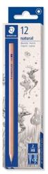 STAEDTLER Grafitceruza, HB, hatszögletű, STAEDTLER "Noris® natural 130 60N" (12 db) (TS13060N2)