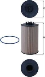 Mahle Filtru combustibil Mahle KX 657D (MAHLEKX657D)