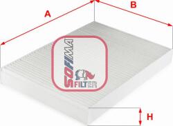 Sofima Filtru habitaclu Sofima S 3314 C - compatibil Volvo, Skoda - Sofima-S 3314 C (SOFIMAS3314C)