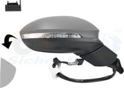 Van Wezel Geamuri, Oglinzi Oglinzi Van Wezel 5711808 - compatibil Vw - Van Wezel (VANWEZEL5711808)