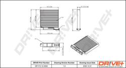 Dr! ve+ Filtru habitaclu Dr! ve+ DP1110.12. 0050 - compatibil Nissan, Renault, Dacia, Lada - Dr! ve+ (DRVEDP1110120050)