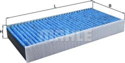 Mahle Filtru habitaclu Mahle LAO 232 - compatibil Peugeot, Citroën - MAHLE-LAO 232 (MAHLELAO232)