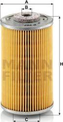 Mann-Filter Filtru combustibil Mann-Filter P 707 (MANNFILTERP707)