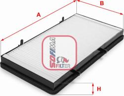 Sofima Filtru habitaclu Sofima S 3131 C - compatibil Nissan, Renault, Vauxhall, Opel - Sofima-S 3131 C (SOFIMAS3131C)