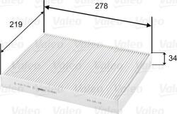 Valeo Filtru habitaclu Valeo 715581 (VALEO715581)