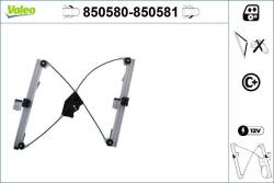 Valeo Actionare electrica geam Valeo 850580 (VALEO850580)