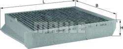 Mahle Filtru habitaclu Mahle LAK 54/1 (MAHLELAK541)