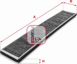 Sofima Filtru habitaclu Sofima S 4121 CA - compatibil Bmw, Alpina - Sofima-S 4121 CA (SOFIMAS4121CA)