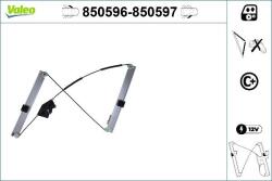Valeo Actionare electrica geam Valeo 850596 (VALEO850596)