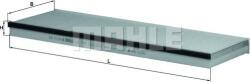 Mahle Filtru habitaclu Mahle LA 532 - compatibil Volvo, Mercedes-Benz, Neoplan, Scania - MAHLE-LA 532 (MAHLELA532)