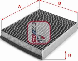Sofima Filtru habitaclu Sofima S 4218 CA - compatibil Ford, Volvo - Sofima-S 4218 CA (SOFIMAS4218CA)