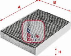 Sofima Filtru habitaclu Sofima S 4291 CA - compatibil Nissan, Renault - Sofima-S 4291 CA (SOFIMAS4291CA)