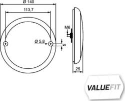 Hella Lumini Lumini mers inapoi, Elemente Hella 2ZR 357 026-041 (HELLA2ZR357026041)