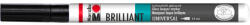 Marabu Brilliant Painter lakkfilc - fekete 073, 0, 8 mm