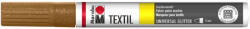 Marabu Textil csillámos textilfilc - csillámos barna 546, 3 mm