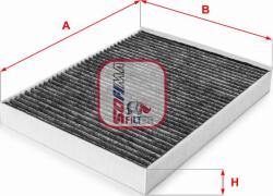 Sofima Filtru habitaclu Sofima S 4148 CA - compatibil Audi, Porsche, Vw - Sofima-S 4148 CA (SOFIMAS4148CA)
