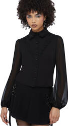 KILLSTAR bluză damă KILLSTAR - Miss Mourning - Black - KSRA014151
