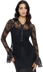 KILLSTAR bluză de damă (top) KILLSTAR - Howling Heart - Black - KSRA013059