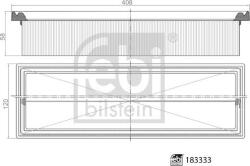 FEBI Bilstein Filtru habitaclu FEBI Bilstein 183333 (FEBIBILSTEIN183333)