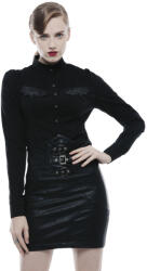 PUNK RAVE tricou stil gotic și punk femei - Lady Bat - PUNK RAVE - OY-841 BK