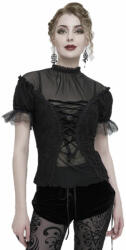 Devil Fashion Bluză femei DEVIL FASHION - Hip-length dark romantic gothic - ETT029