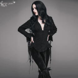 Devil Fashion Bluză femei DEVIL FASHION - Ishtar Gothic Peplum Top with Lace - ESHT001