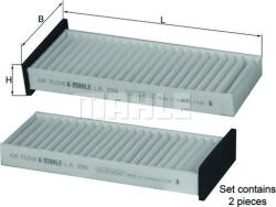 Mahle Filtru habitaclu Mahle LA 296/S - compatibil Mitsubishi - MAHLE-LA 296/S (MAHLELA296S)