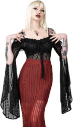 KILLSTAR Bluză femei (top) KILLSTAR - Melisanda Bardot - Negru - KSRA009195