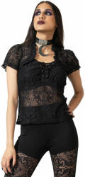 KILLSTAR Bluză femei KILLSTAR - Mystic Lace Keyhole - Negru - KSRA005782
