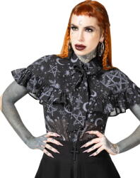 KILLSTAR Bluză femei KILLSTAR - Lunar Soul Blouse - Negru - KSRA007091