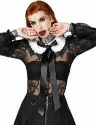 KILLSTAR Bluză de damă KILLSTAR - Wicked Story - Negru - KSRA007088