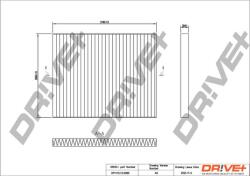 Dr! ve+ Filtru habitaclu Dr! ve+ DP1110.12. 0085 - compatibil Peugeot, Mitsubishi, Citroën, Isuzu - Dr! ve+ (DRVEDP1110120085)