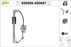 Valeo Actionare electrica geam Valeo 850606 - compatibil Vw (VALEO850606)