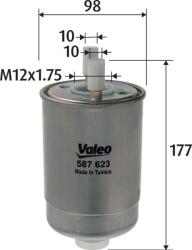 Valeo Filtru combustibil Valeo 587623 - compatibil Renault (VALEO587623)