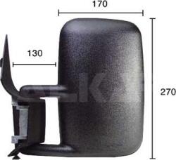 Alkar Geamuri, Oglinzi Oglinzi Alkar 9202910 - compatibil Vw (ALKAR9202910)